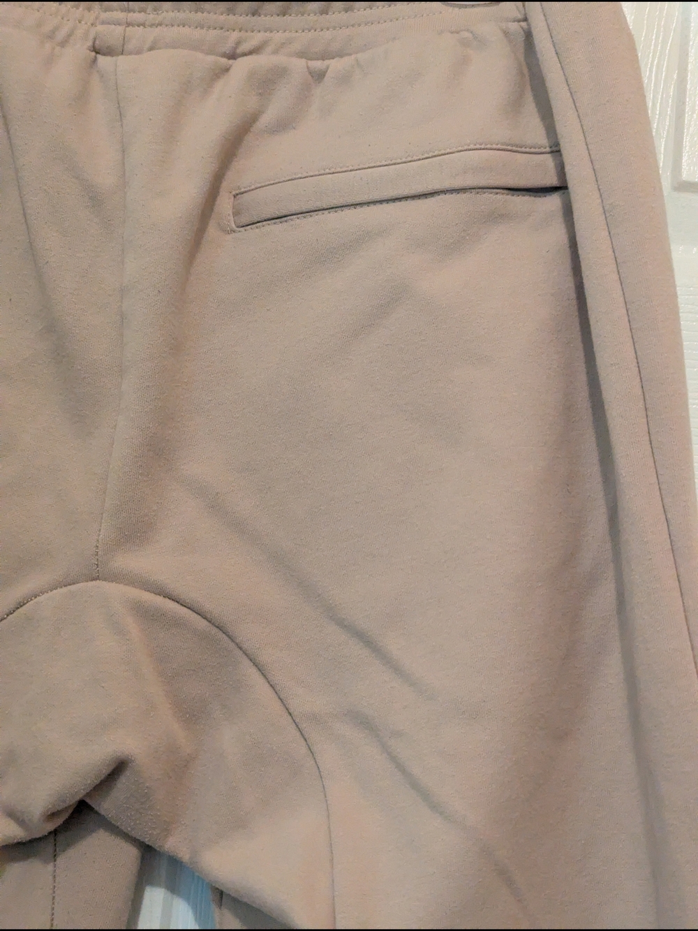 Nike Tan Jogger Sweatpants with White Accents - Picture 6 of 12